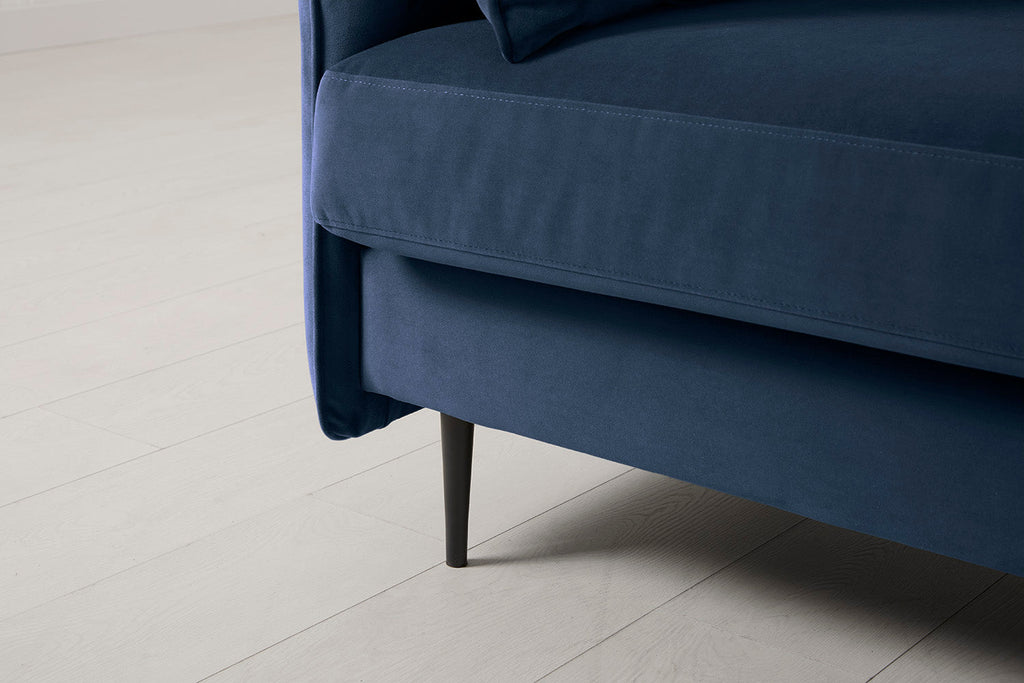 Modell 19 Zweisitzer-Sofa, Indigo