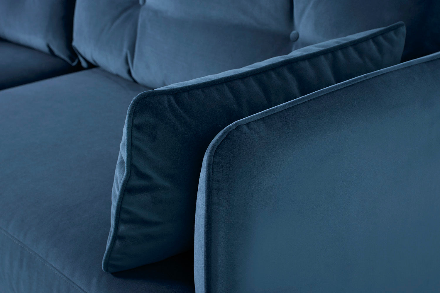 Modell 19 2-Sitzer Sofa mit Ottomane, Petrol