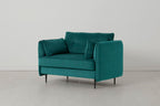 Modell 19 Zweiersofa, Kingfisher