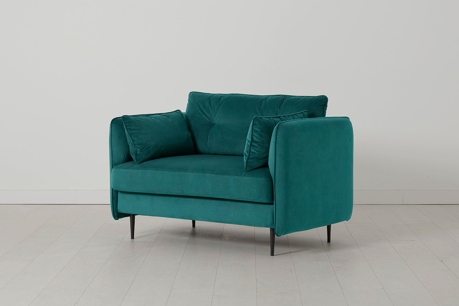 Modell 19 Zweiersofa, Kingfisher