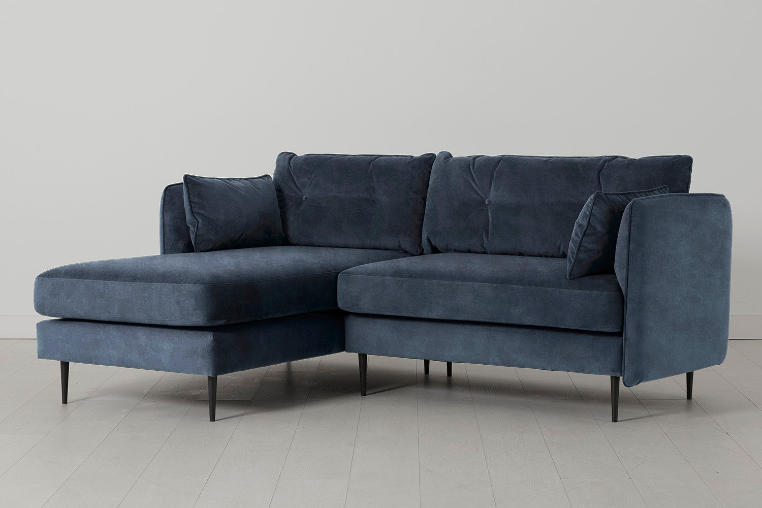 Modell 19 3-Sitzer Sofa mit linker Chaiselongue, Ocean