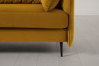 Modell 19 3-Sitzer Sofa mit linker Chaiselongue, Senf