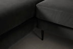 Modell 19 3-Sitzer Sofa mit linker Chaiselongue, Anthrazit