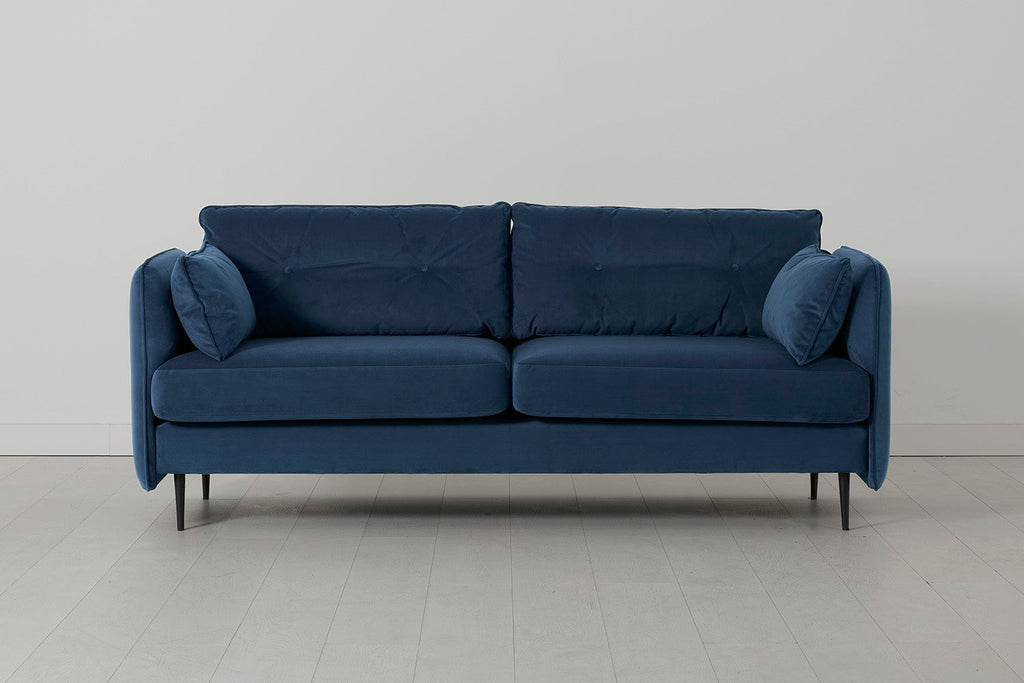 Modell 19 3-Sitzer Sofa, Petrol