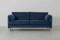 Modell 19 3-Sitzer Sofa, Petrol