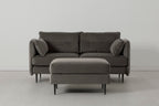 Modell 19 2-Sitzer-Sofa mit Ottomane, Elefant