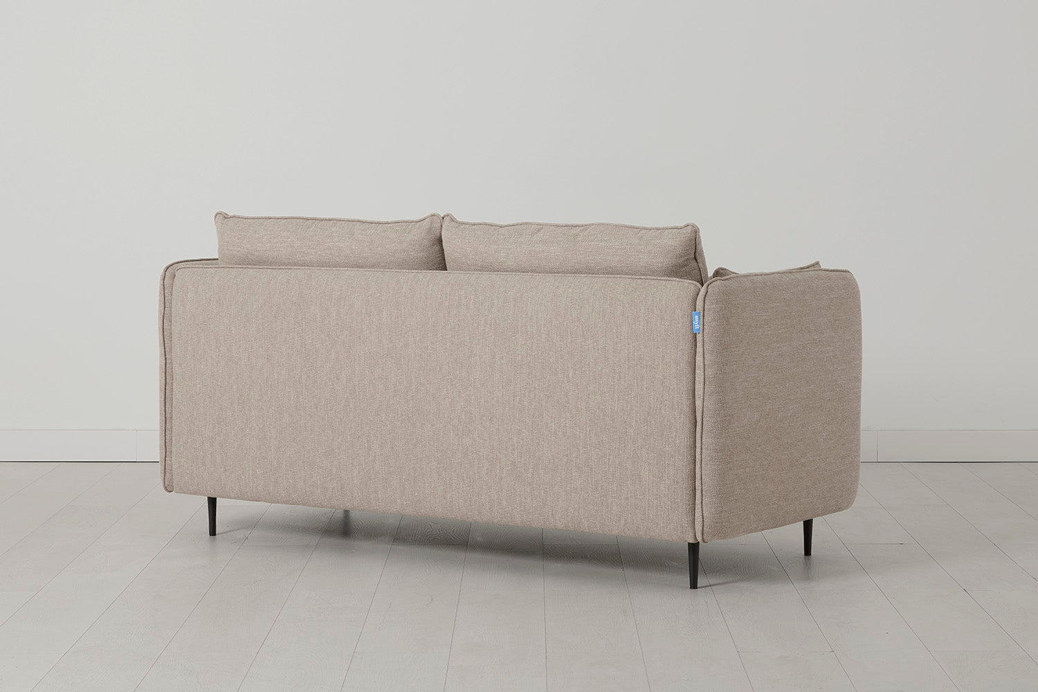 Sofa Modell 19 Zweisitzer mit Ottoman, Bimsstein