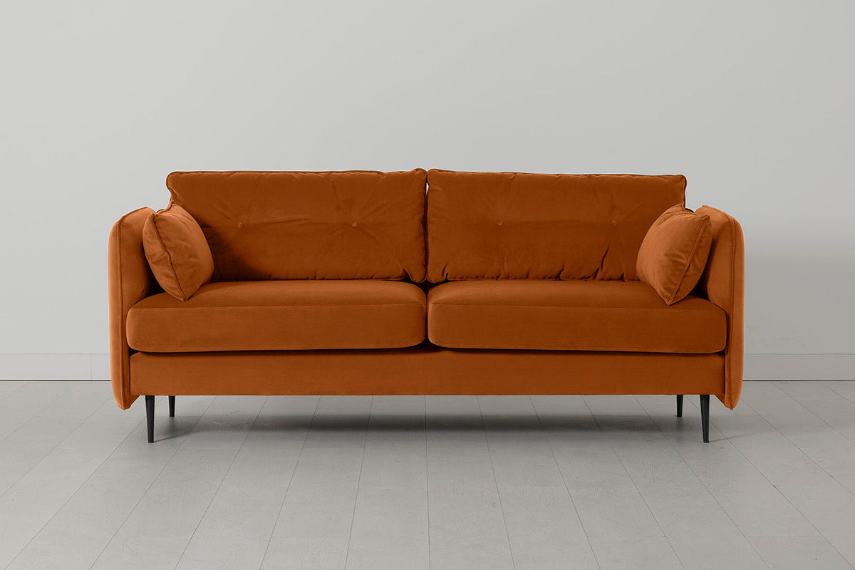 Sofa Modell 19, 3-Sitzer, Bronze