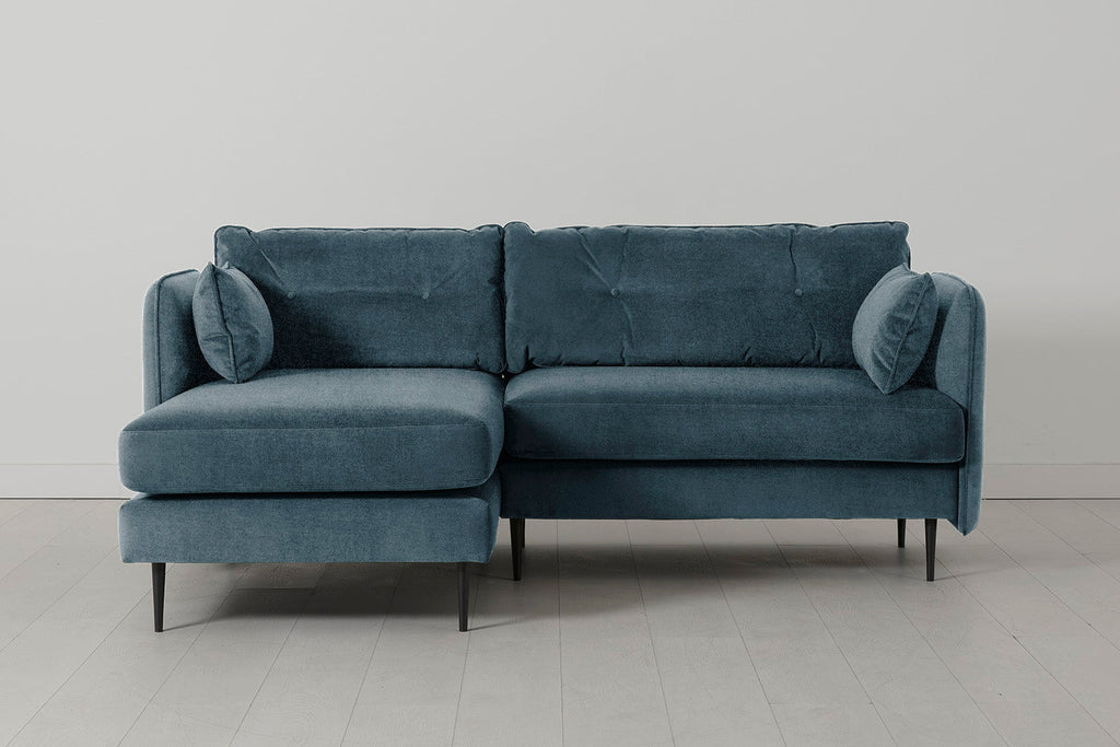 Modell 19 3-Sitzer Sofa mit linker Chaiselongue, Hydro