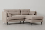 Modell 19 3-Sitzer Sofa mit rechter Chaise, Pumice
