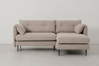 Modell 19 3-Sitzer Sofa mit rechter Chaise, Pumice