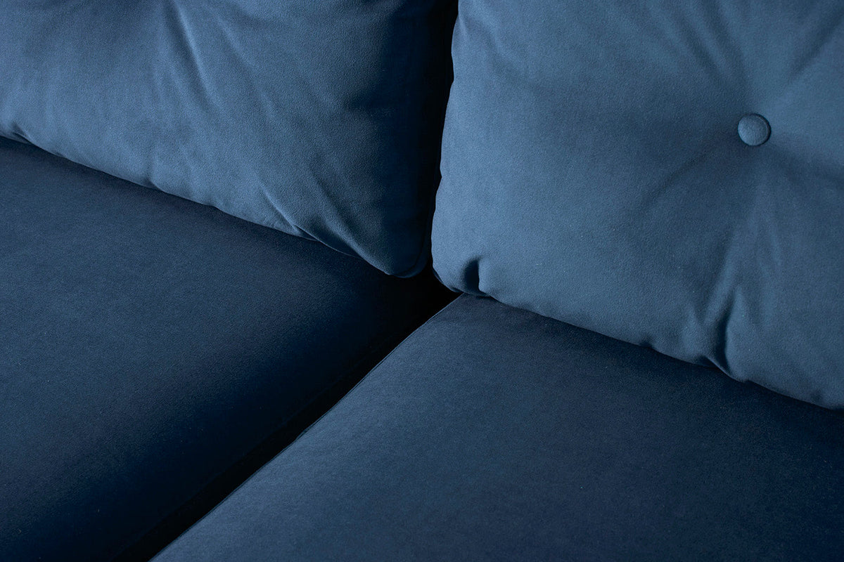 Modell 19 3-Sitzer Sofa, Petrol
