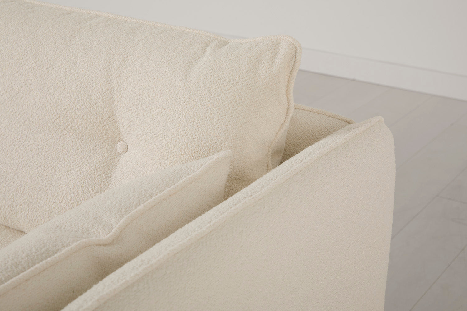 Modell 19 3-Sitzer Sofa, Elfenbein