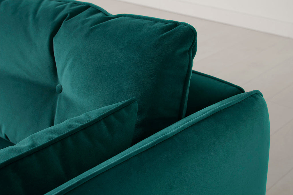 Modell 19 Dreisitzer-Sofa, Kingfisher
