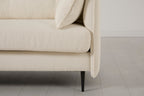 Modell 19, 3-Sitzer Sofa mit Recamiere rechts, Ivory