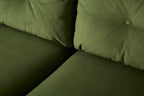 Modell 19 Zweisitzer-Sofa mit Ottomane, Vine