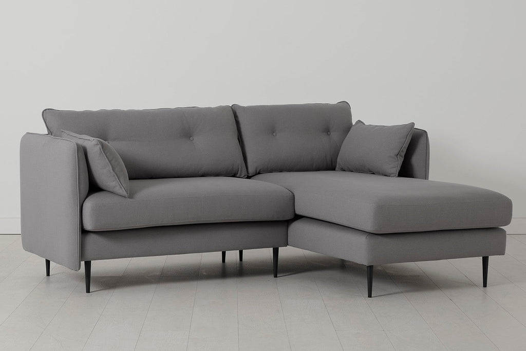 Modell 19 3-Sitzer-Sofa mit Chaise Longue rechts, Risso
