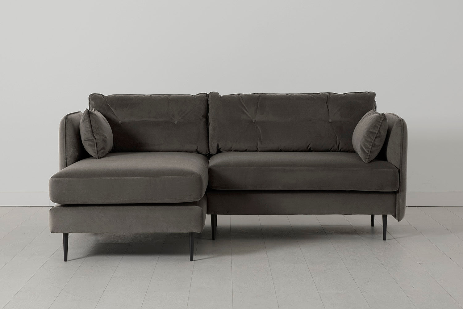 Modell 19 3-Sitzer Sofa mit linker Chaiselongue, Elefant