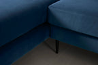 Modell 19 3-Sitzer Sofa mit rechter Chaiselongue, Petrol