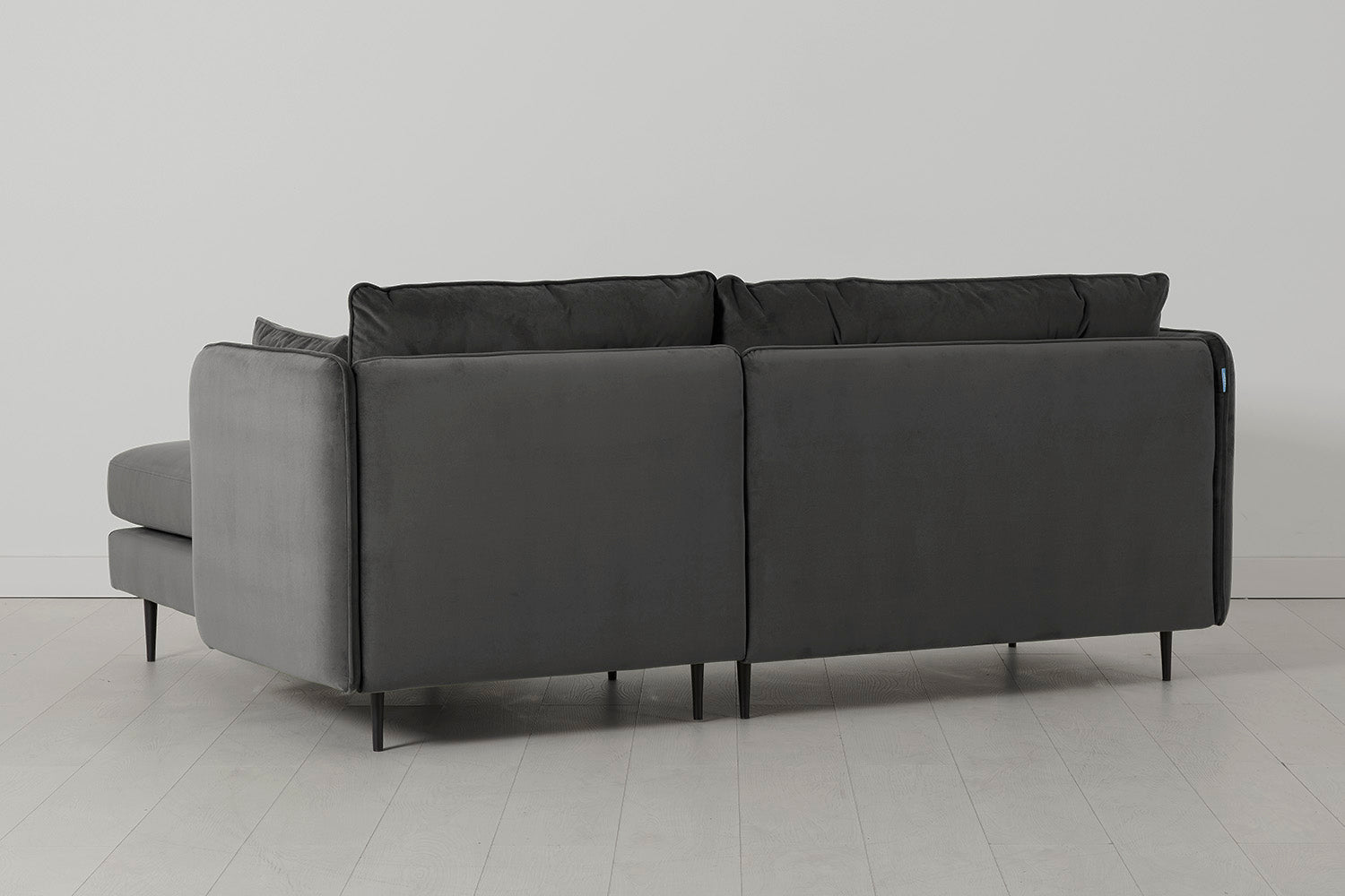 Modell 19 3-Sitzer Sofa mit rechter Chaiselongue, Anthrazit