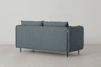 Modell 19 2-Sitzer-Sofa mit Ottomane, Marine
