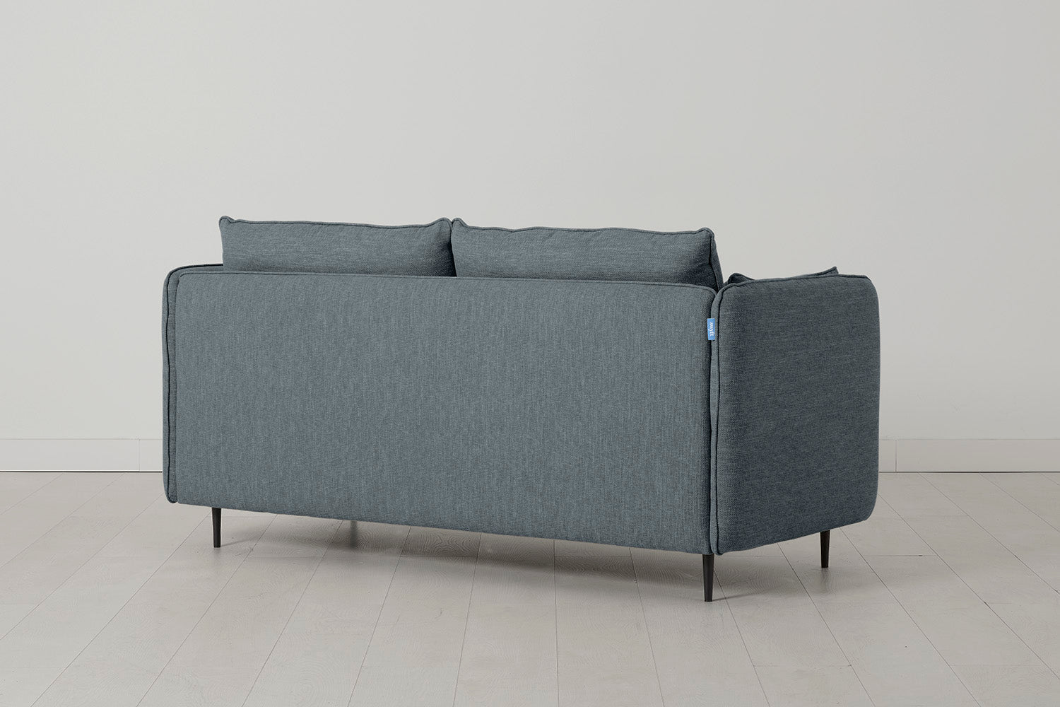 Modell 19 2-Sitzer-Sofa mit Ottomane, Marine