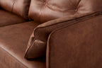 Modell 19 3-Sitzer Sofa, Kastanie