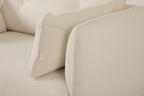 Modell 19 Zweisitzer-Sofa, Elfenbein