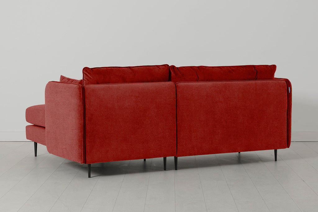 Modell 19 3-Sitzer Sofa mit rechter Chaiselongue, Harissa