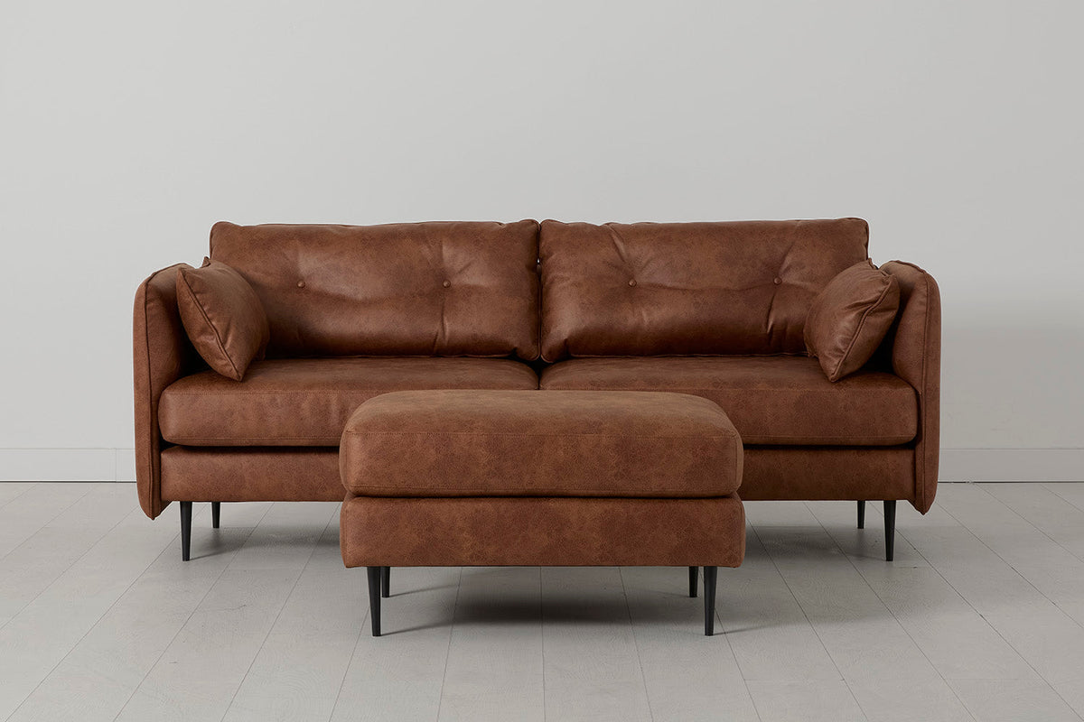 Modell 19 3-Sitzer-Sofa mit Ottomane