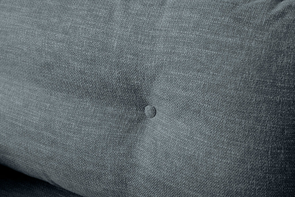 Modell 19 2-Sitzer-Sofa mit Ottomane, Marine