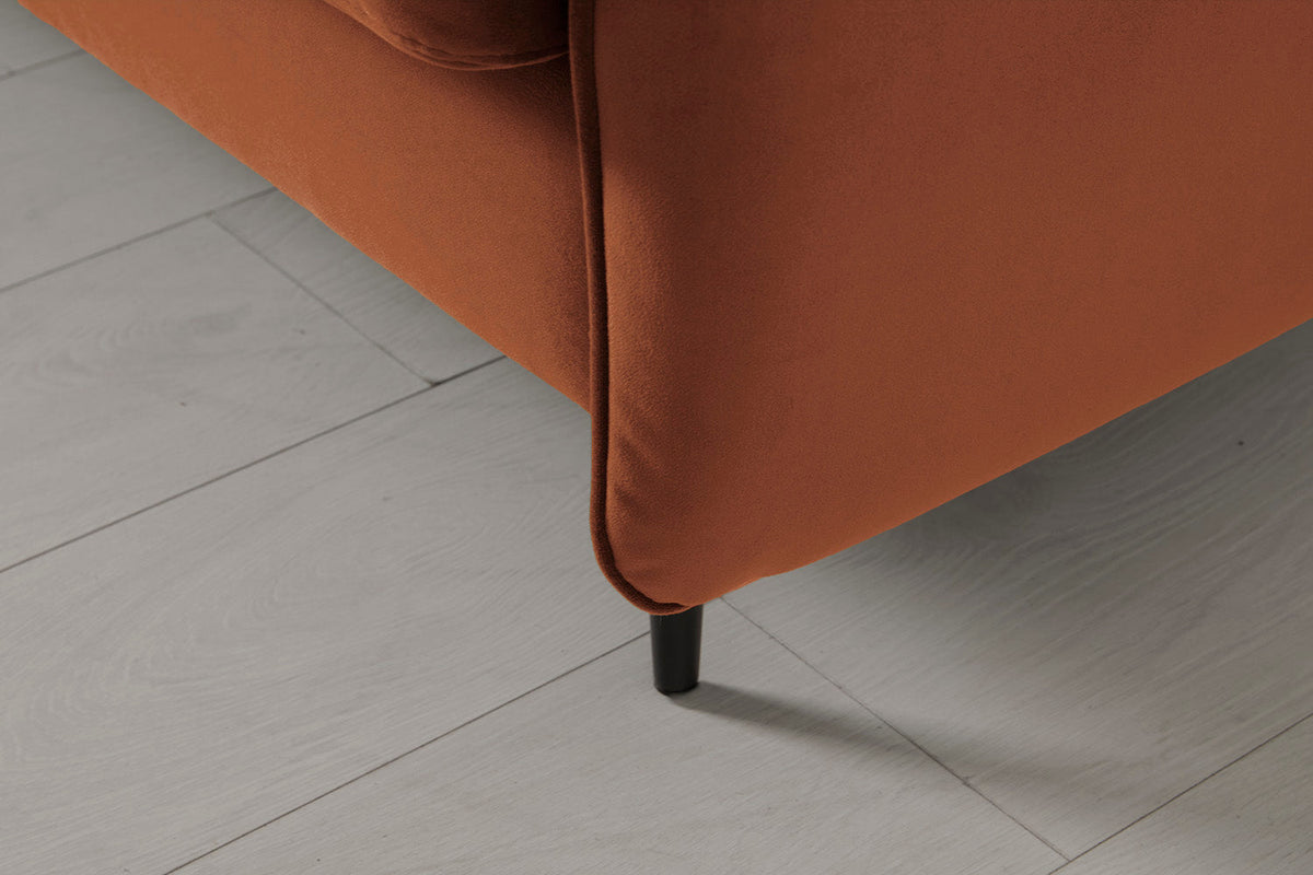 Modell 19 3-Sitzer Sofa mit linker Chaiselongue, Umbra