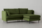 Modell 19 3-Sitzer Sofa mit rechter Chaiselongue, Vine