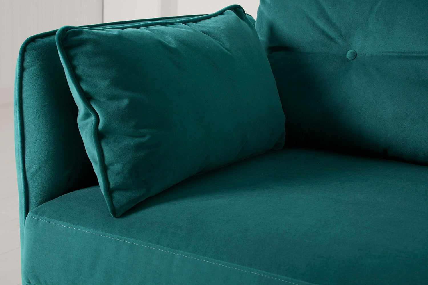 Modell 19 3-Sitzer Sofa mit linker Chaiselongue, Kingfisher
