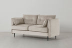 Modell 19 2-Sitzer Sofa mit Ottoman, Chalk