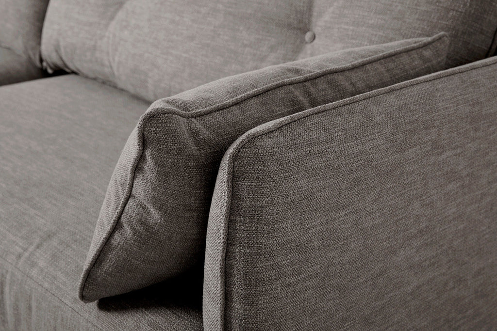 Modell 19 3-Sitzer Sofa mit linker Chaise, Shadow