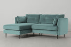 Modell 19 3-Sitzer Sofa mit linker Chaiselongue, Airforce
