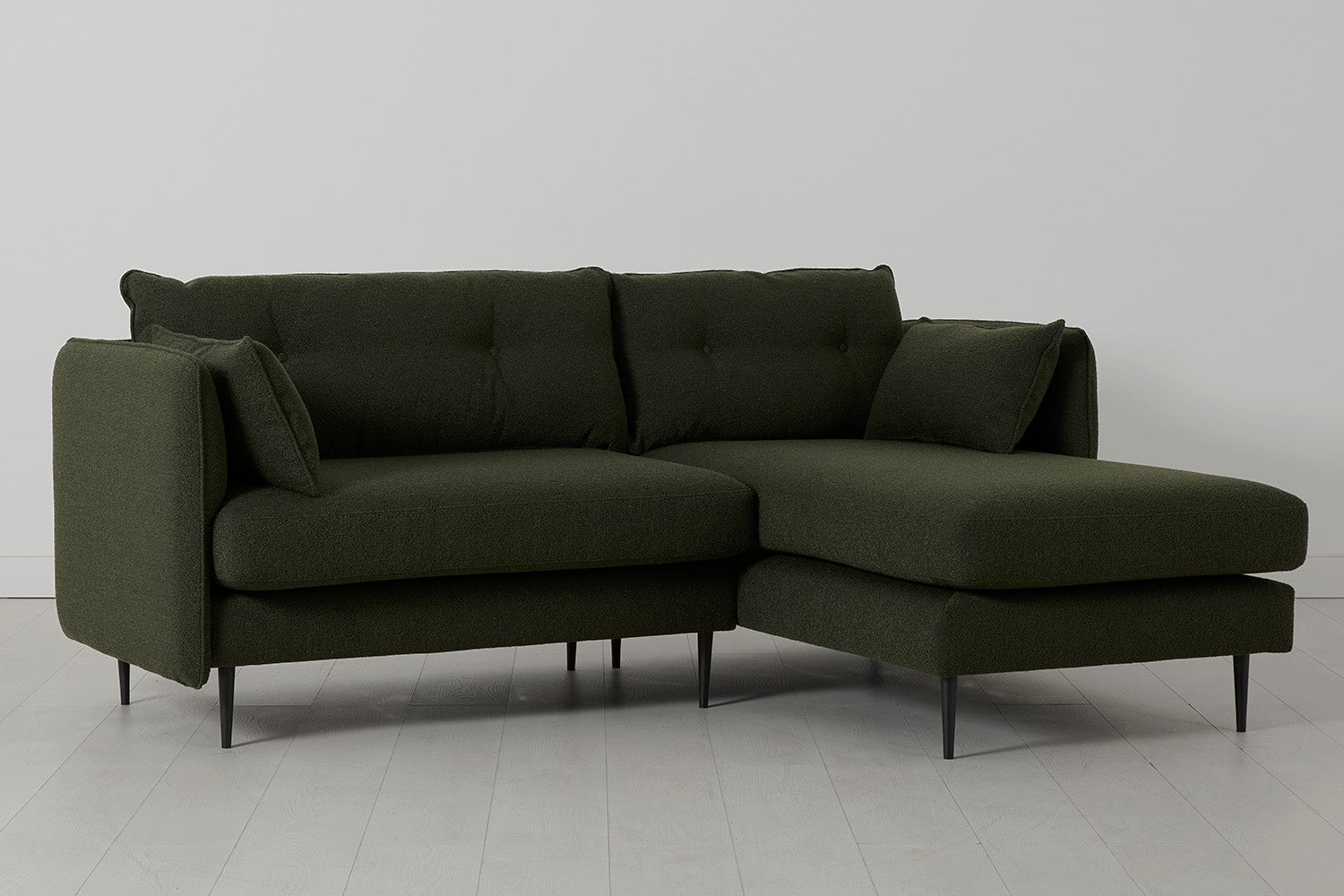 Modell 19 3-Sitzer Sofa mit Récamiere rechts, Fern