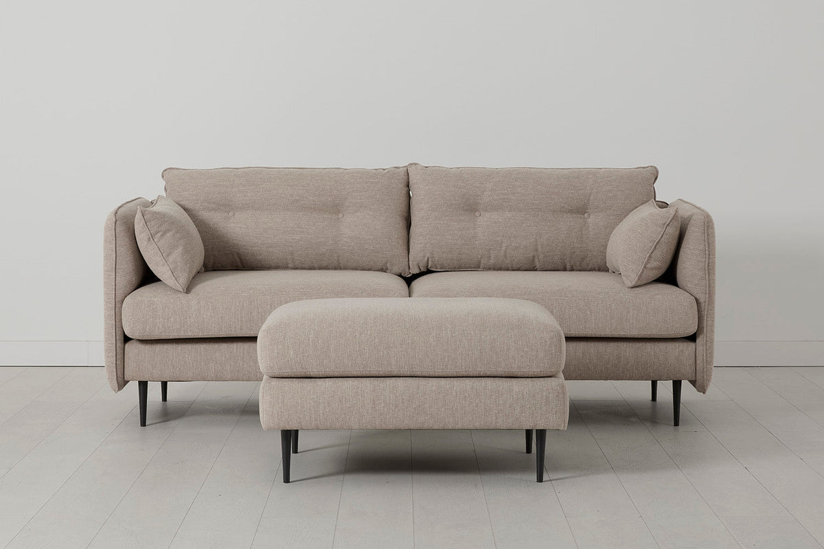 Modell 19 Dreisitzer-Sofa, Pumice