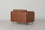 Modell 19 Zweisitzer-Sofa, Kastanie