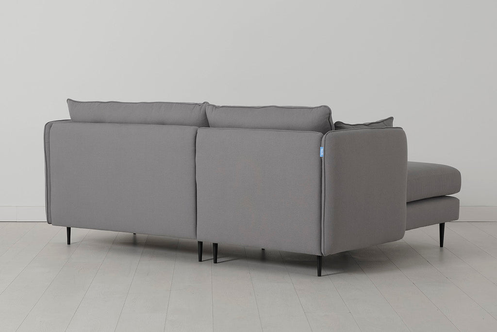 Modell 19 3-Sitzer Sofa mit Chaise Longue links, Risso