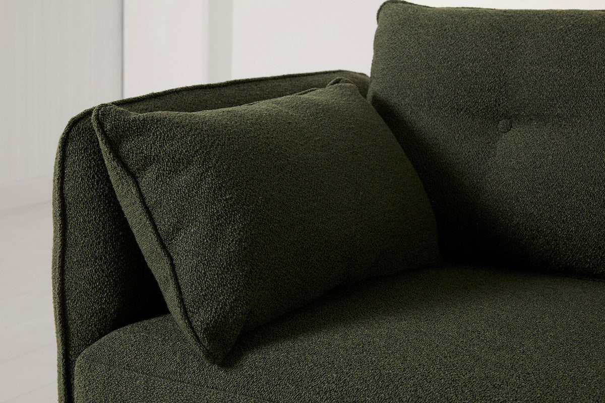 Modell 19 3-Sitzer Sofa mit Récamiere rechts, Fern