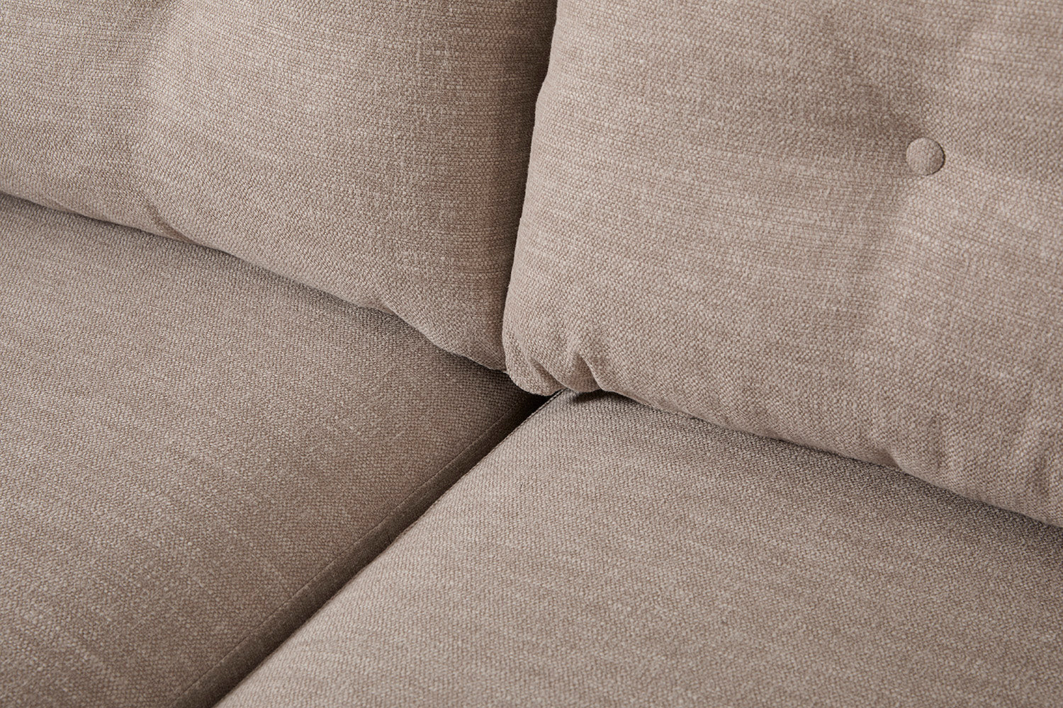 Modell 19 3-Sitzer Sofa mit rechter Chaise, Pumice