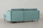 Modell 19 3-Sitzer Sofa mit Recamiere rechts, Airforce