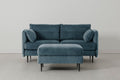 Modell 19 2-Sitzer-Sofa mit Ottomane, Hydro