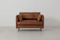 Modell 19 Zweisitzer-Sofa, Kastanie
