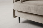 Modell 19 Dreisitzer-Sofa, Kreide
