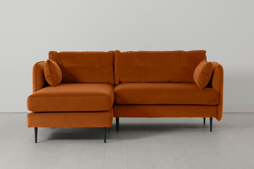Modell 19 3-Sitzer Sofa mit linker Chaiselongue, Bronze