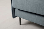 Modell 19 3-Sitzer Sofa mit linker Chaiselongue, Marine