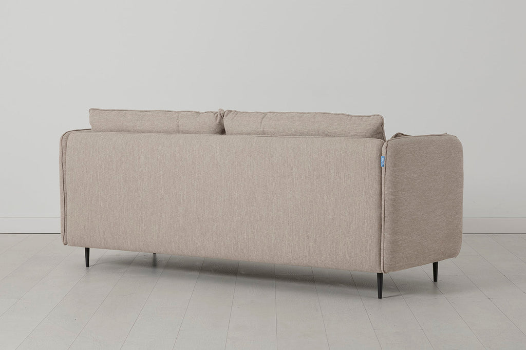 Modell 19 Dreisitzer-Sofa mit Ottomane, Pumice